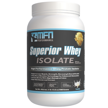 MFN 100% Natural Whey Protein Isolate - Vanilla