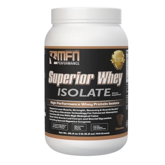 MFN 100% Natural Whey Protein Isolate - Chocolate (Pre-order) *Will ship 12/15/24