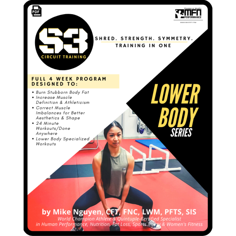 S3 CIRCUIT TRAINING PROGRAM - LOWER BODY 