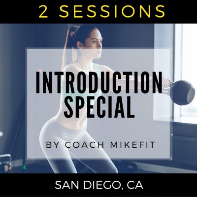 2 Session Personal Training Intro ($100 per session) *First Timers Only