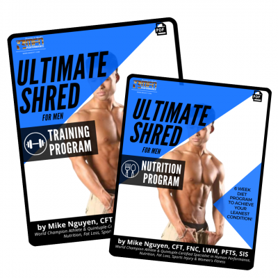 MEN'S 6-WEEK ULTIMATE SHRED (Training + Nutrition Program)