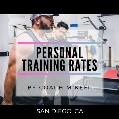 All Personal Training Programs/Rates